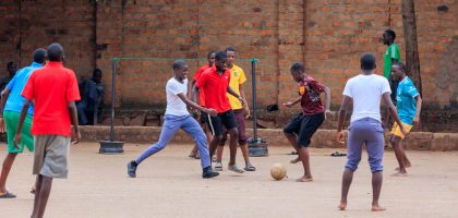 Students taking part in co-curricular