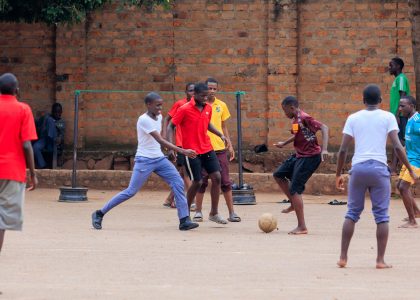 Students taking part in co-curricular