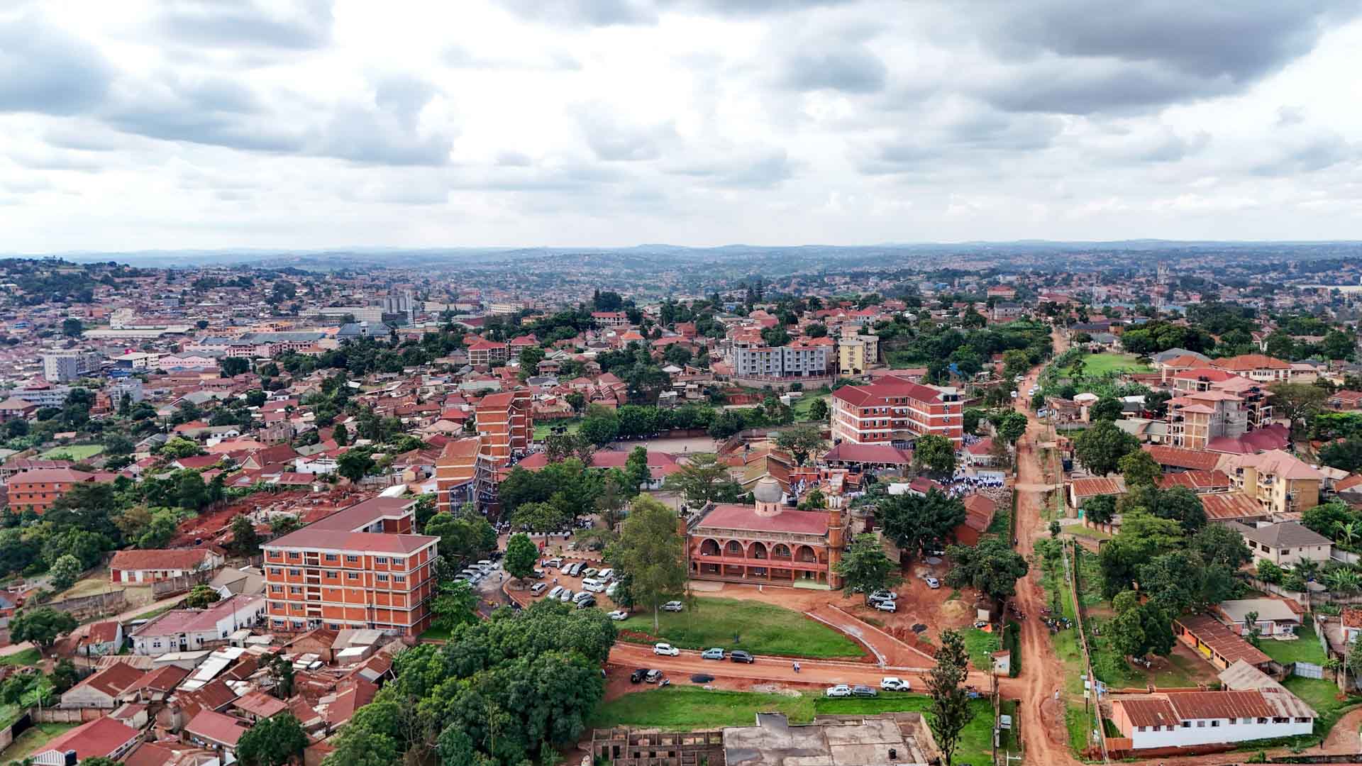 Aerial View of School